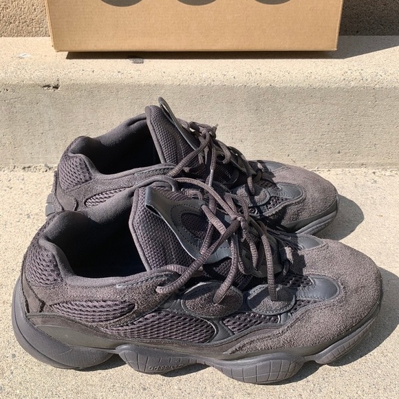 📦SOLD📦 ADIDAS YEEZY BOOST 500 “UTILITY BLACK” - Picture 6 of 10